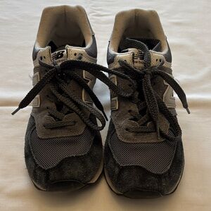 New Balance Gray and White Women's Sneakers